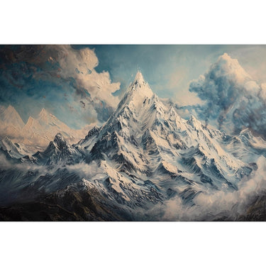 Peinture Montagnes Rocheuses Intense